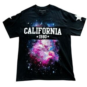 Retro Men's Tony Hawk " California 1980 " Large  Galaxy T-Shirt